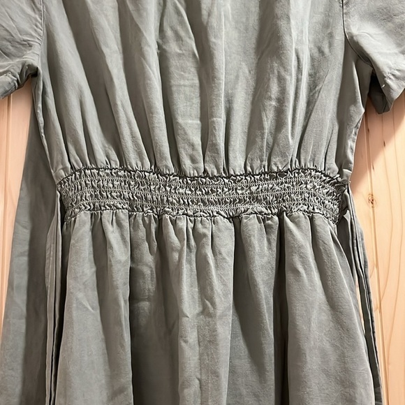 Anthropologie Cloth & Stone - Liv Tie-Front Mini Dress NWOT - S - Picture 9 of 10